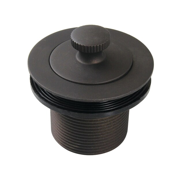 112 Lift and Turn Tub Drain with 112 Body Thread, Oil Rubbed Bronze